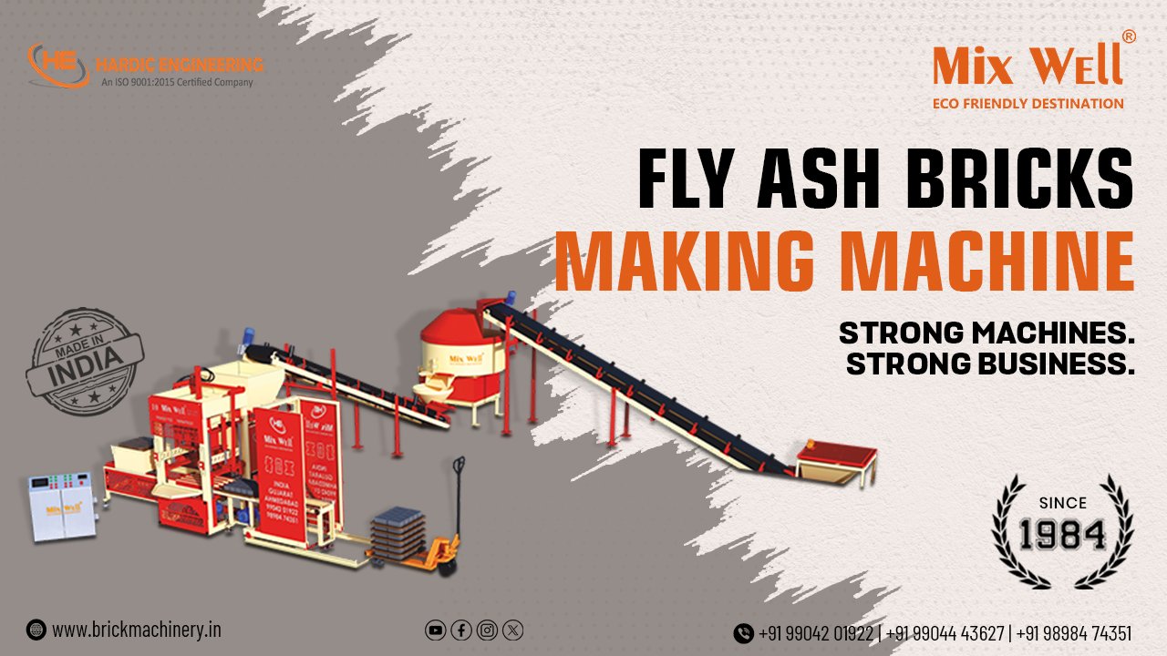 Fly Ash Bricks Making Machine Manufacturer